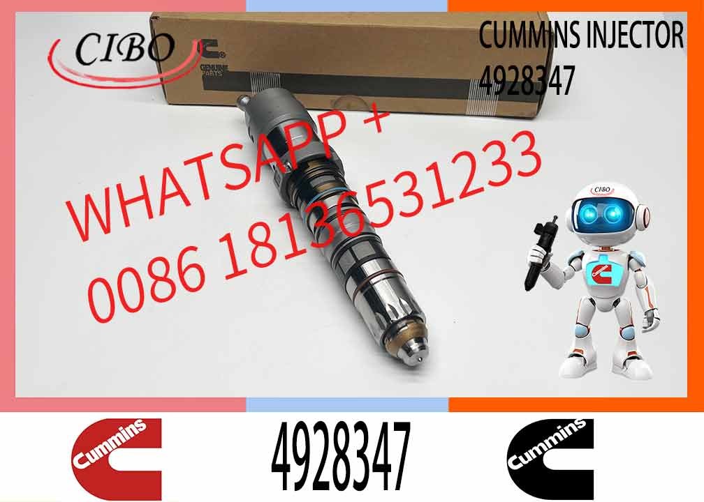 QSK19 QSK23 QSK60 Series P4928347 Diesel Fuel Injector 4928347 Common Rail Injector 4928347 For Cum-mins QSK23 QSK60 Eng
