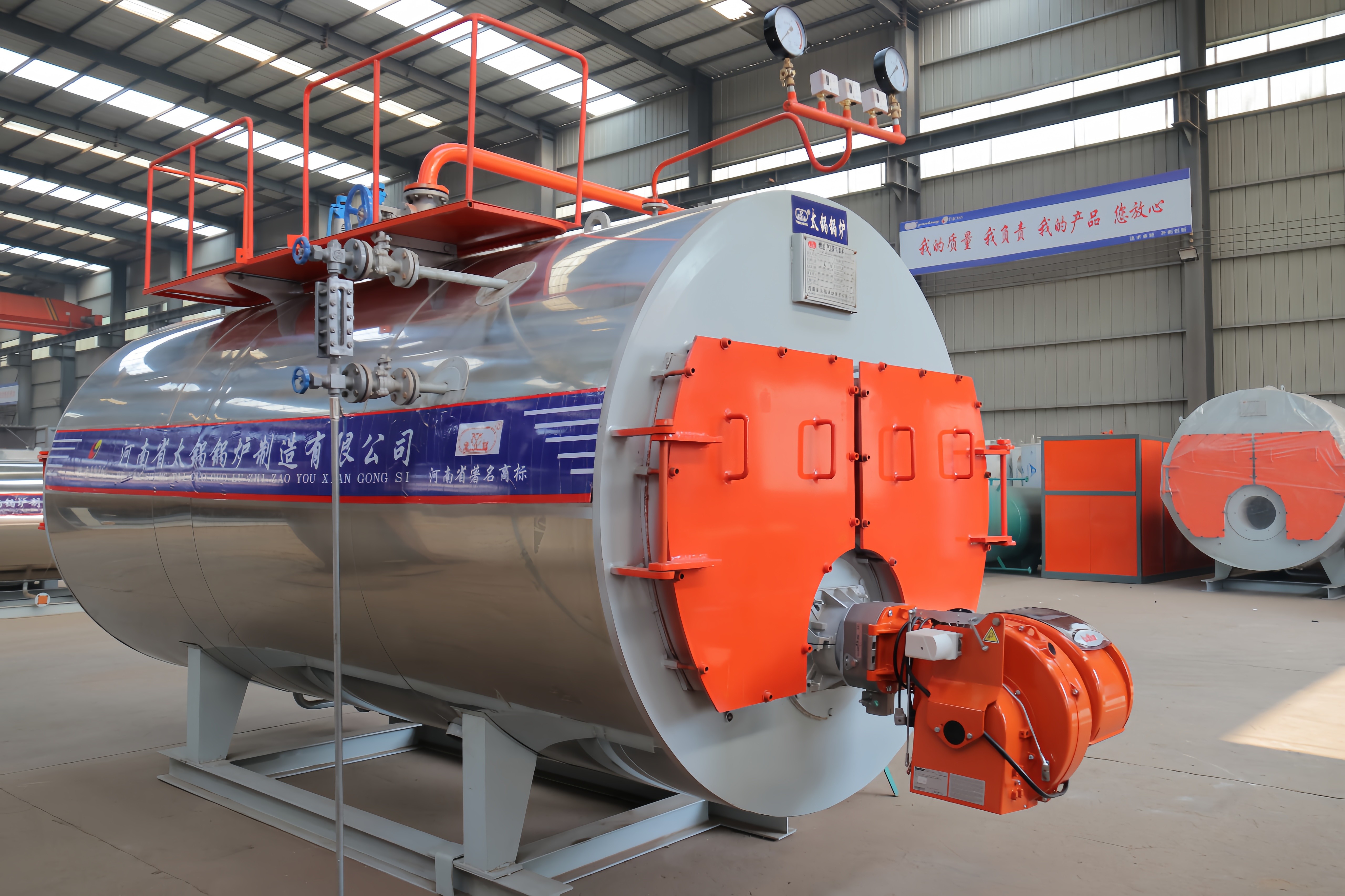 Gas Oil Boiler With Intelligent Welding For Precise Manufacturing And Assurance