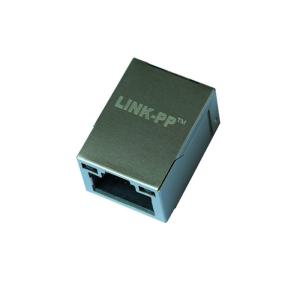 XRJS-S-01-8-8-4 Tab Up SMT RJ45 Connector Without Magnetics LPJES1013BHNL