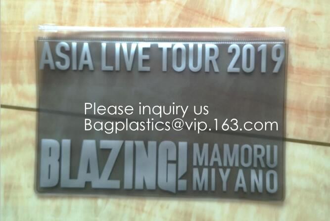 Stationery Document Bag Zipper /k Bags Standup Flat Bottom Bag Blister Packaging Compound Bag Holographic Bag Wate
