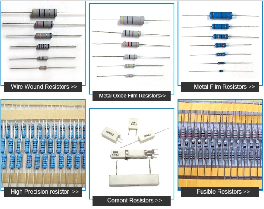 Wire wound resistor 3w 5W
