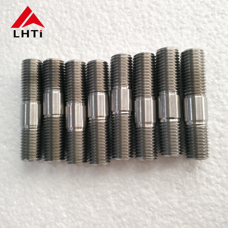 Lightweight Colored Titanium Hex Bolts Nuts with Slotted Drive Type