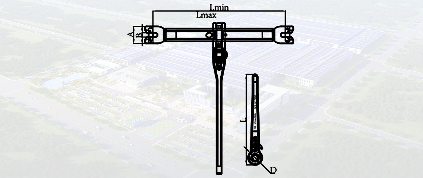 SLR1032-G100 CLEVIS TYPE RACHET BINDER