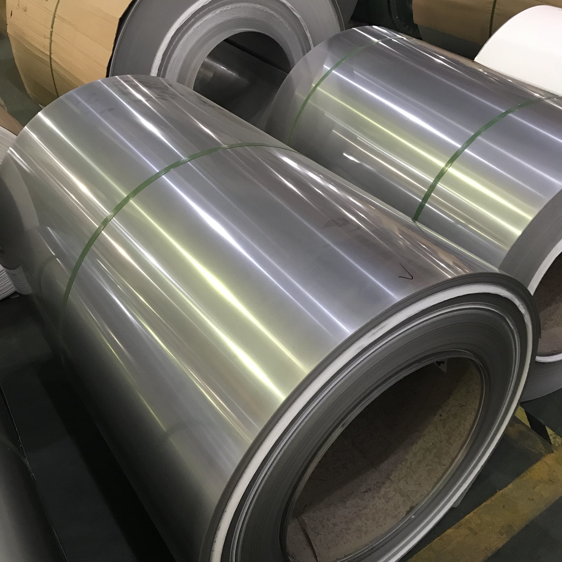 Length 1000mm - 6000mm Mill Edge Coil 304 Ba Stainless Steel Coil