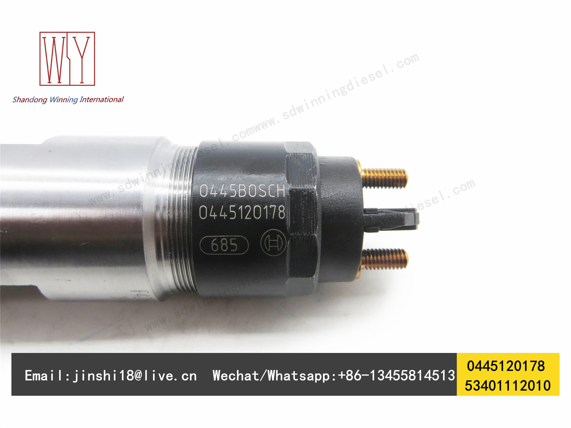 HIGH QUALITY DIESEL FUEL INJECTOR 0445120178, 53401112010, 0 445 120 178, 0445 120 178, 0445120 178, 0445120178