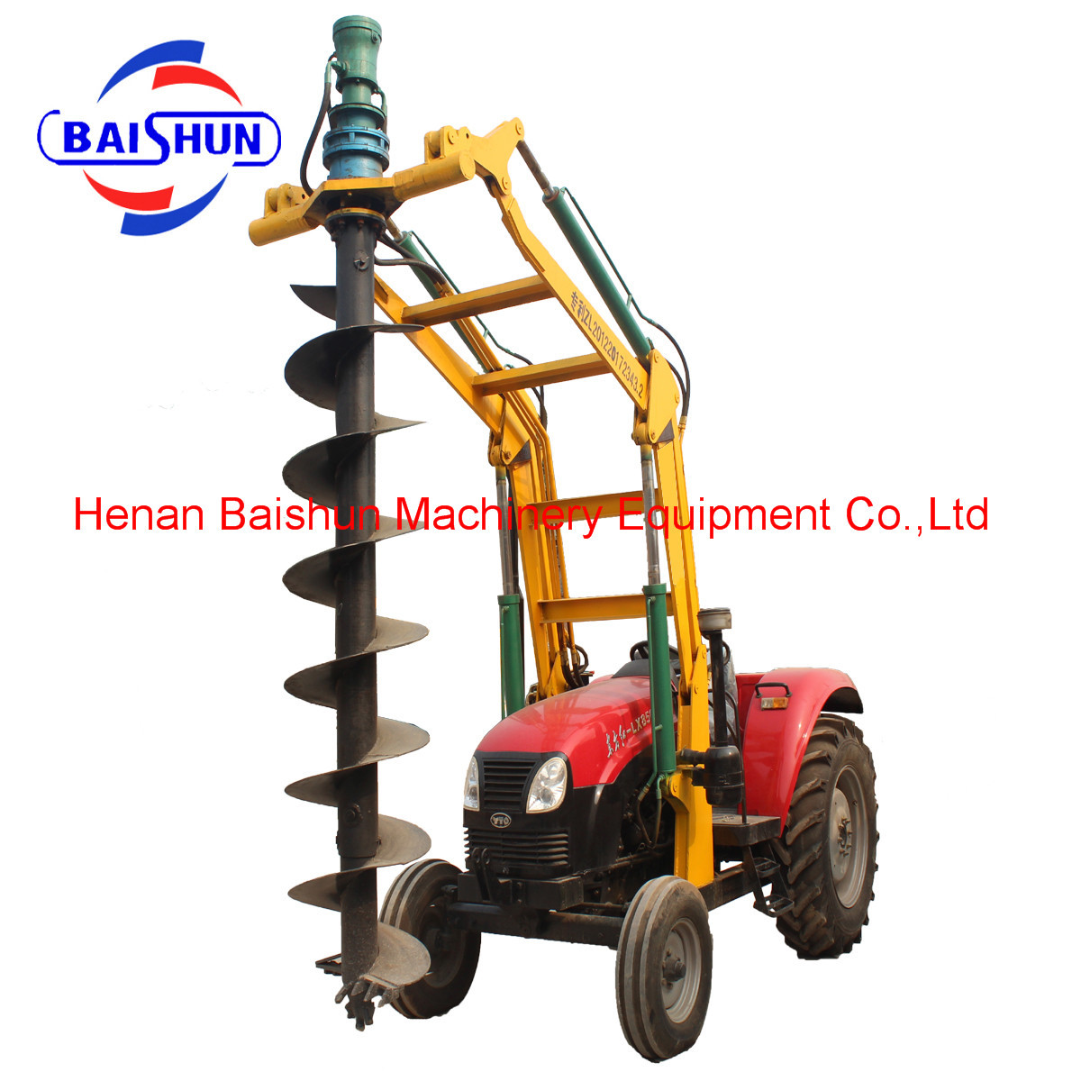 Professional Hand Post Hole Digger With Wooden Handle In Tangshan Longwei