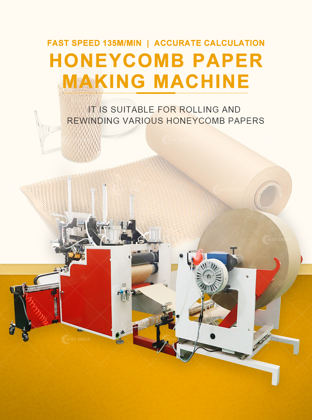 Professional Honeycomb Envelope Kraft Bag Paper Making Machine