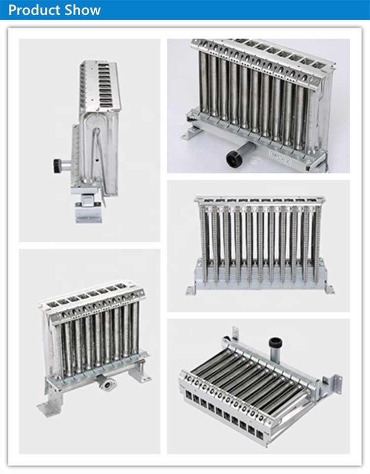 9 Rows High Quality Gas Burner for Combi Gas Boiler