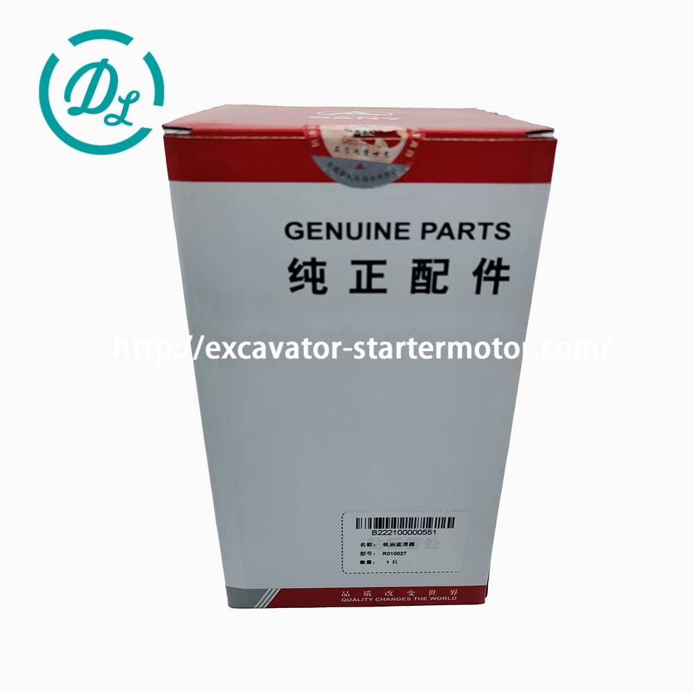 R010027 B222100000551 Oil Filter 15201EP025A Sany Filter LF3586