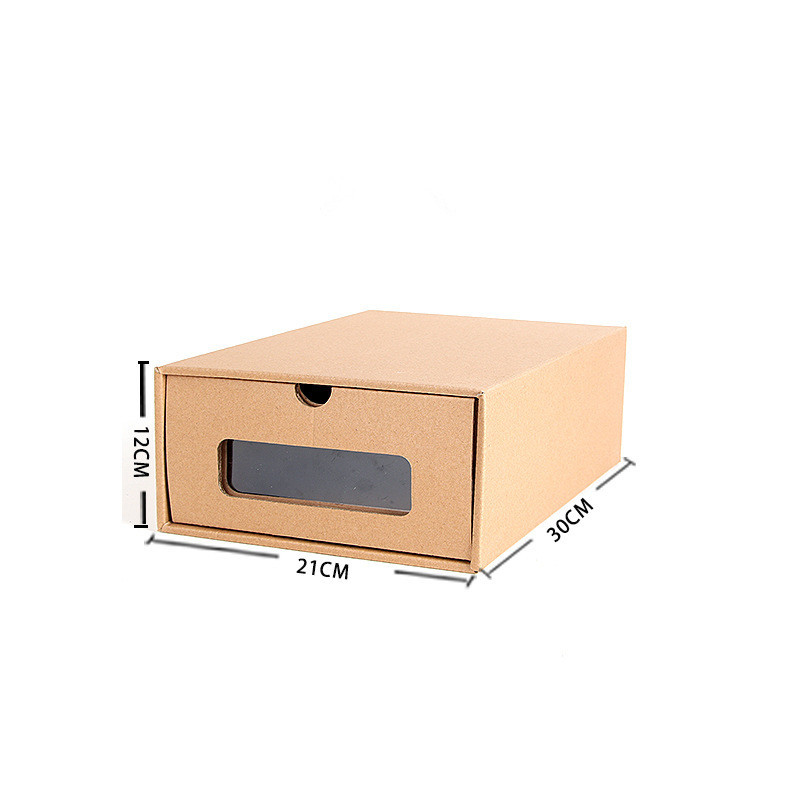 Customized Single Side Coating Corrugated Shoe Boxes for Eco-friendly Packaging Needs
