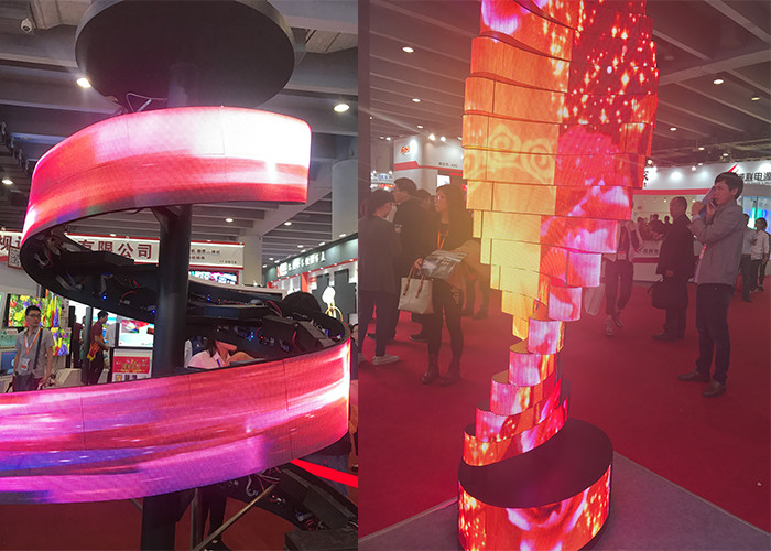 P4 Indoor Flexible Programmable Led Display Screen 240x120mm