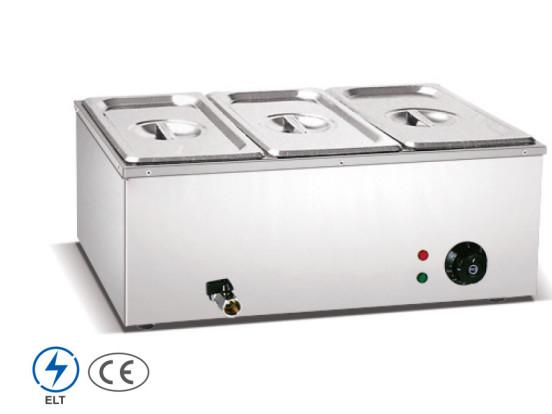 Commercial Stainless Steel Bain Marie for Soup Heating 0-100℃ 220-240V Electric