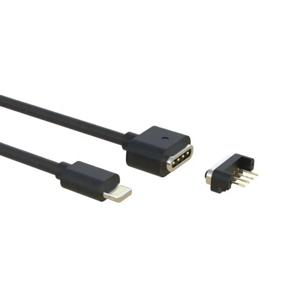 Original Certified 4 Pin Fast Charging Magnetic Connector To lightning Speed