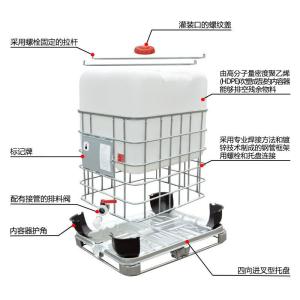 1000L Intermediate Bulk Container (IBC) | New White Plastic IBC Totes For