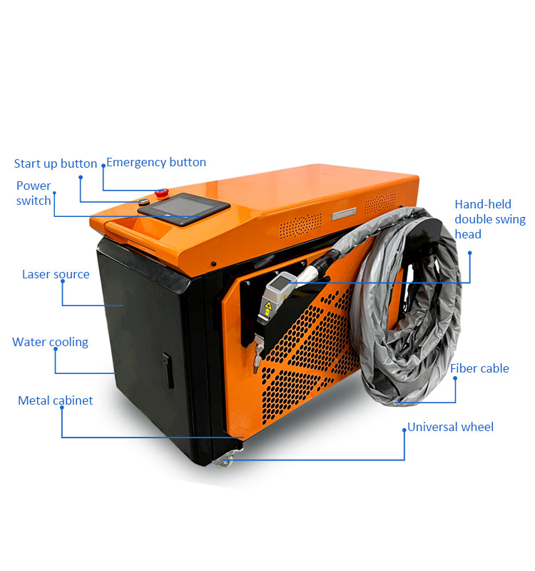 1500w 2000w Laser Cutting Welding Machine 3 In 1 Handheld Welder