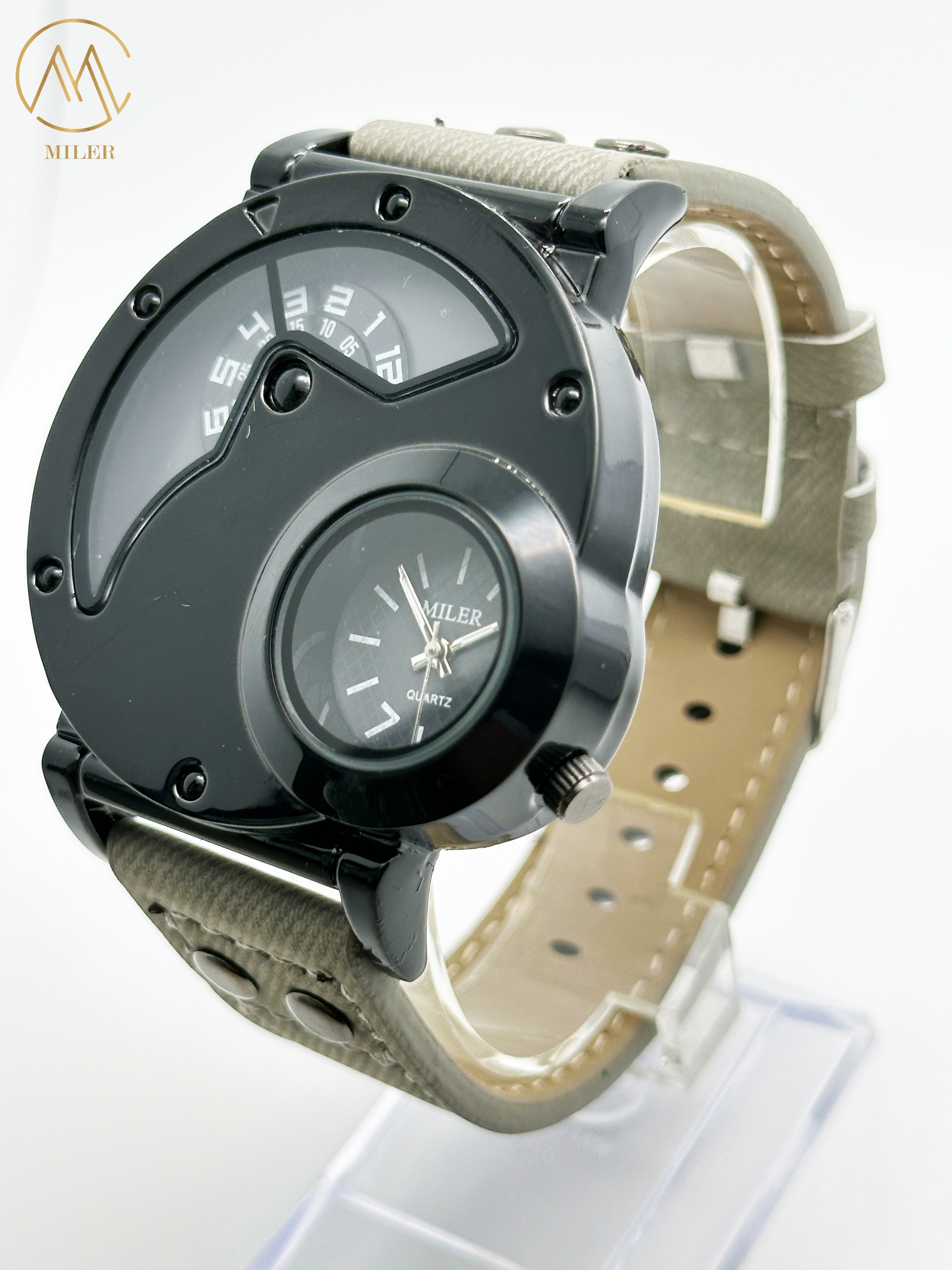 Customized Quartz Wrist Watch With Luminous Hands Band For Men With Long-Lasting Battery Life