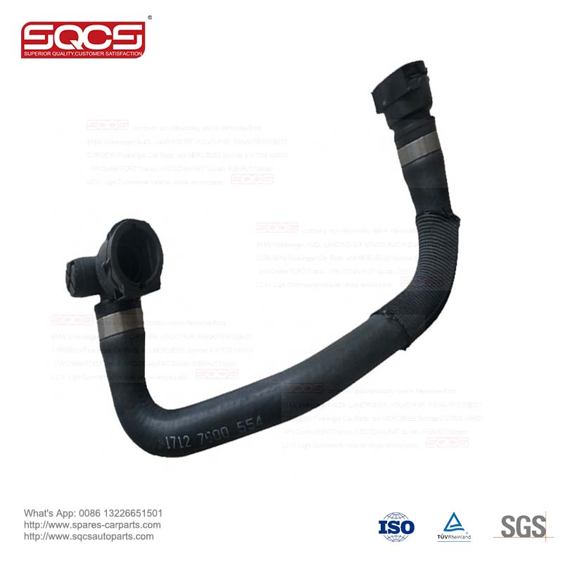 OE 17127500554 Radiator Coolant Hose for BMW F22 F23 F30 F31 F34 3 Gran Turismo F34 Auto Part