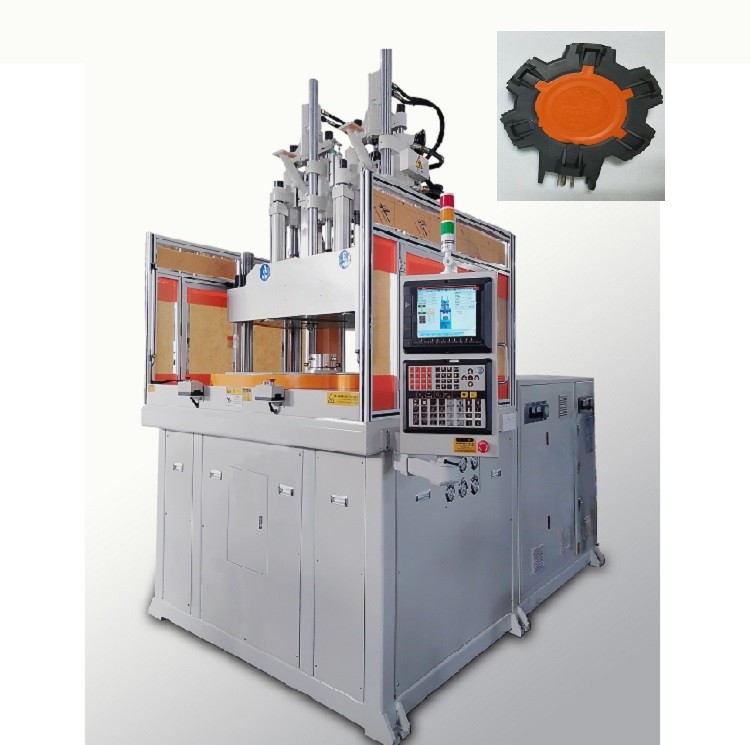 170Ton Vertical Double Color Injection Molding Machine For Outlet Extension Cord