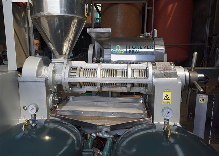 20.4Kw Coconut Press Machine , Sesame Oil Extraction Machine Improved