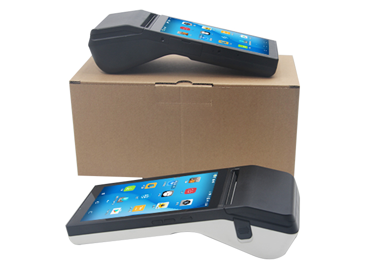 Auto Focus Camera HDD-A7 7 inch HD Screen Mobile Handheld POS Terminal with 80mm Printer