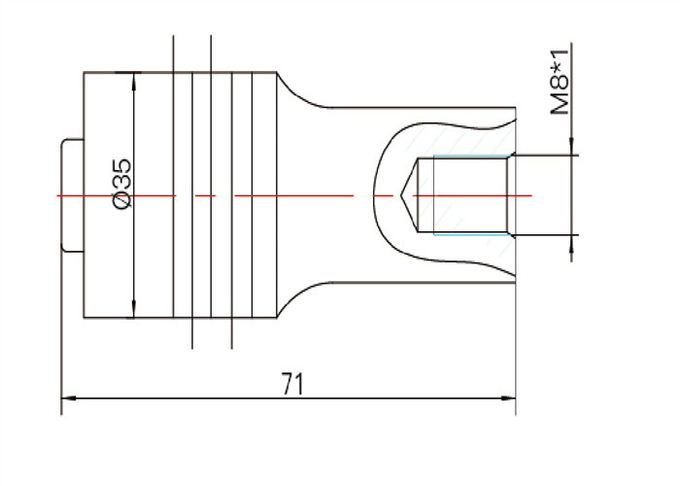 35Khz Ultrasonic Welder Transducer For Rotary Sealing Fabric Machine