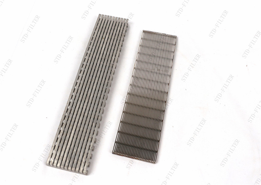 Stainless Steel 304 99% Wedge Screen Filter , Wedge Wire Panels For Waste Water
