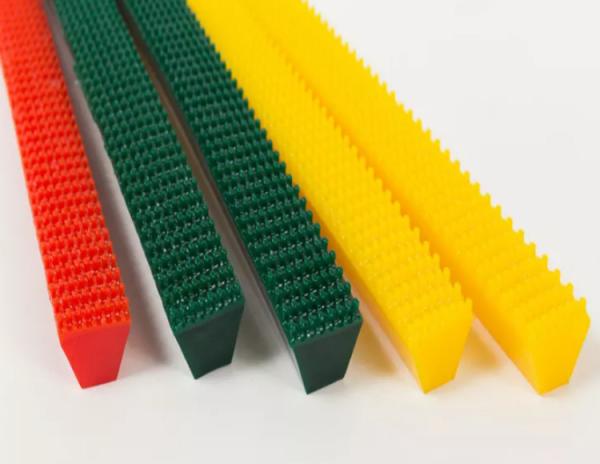 Multi Colored Polyurethane Super Grip Belt 88 A Hardness For Ceramic Transmissio