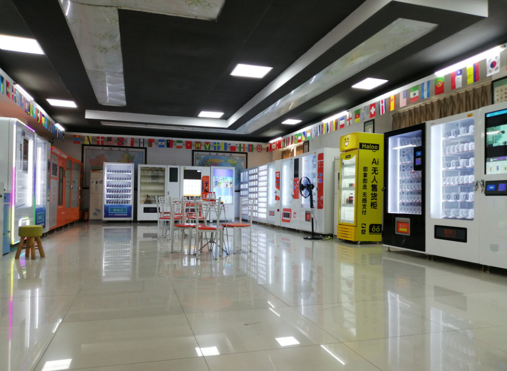Big Capacity Fresh Hot Meals Vending Machines With Dual Microwave Oven