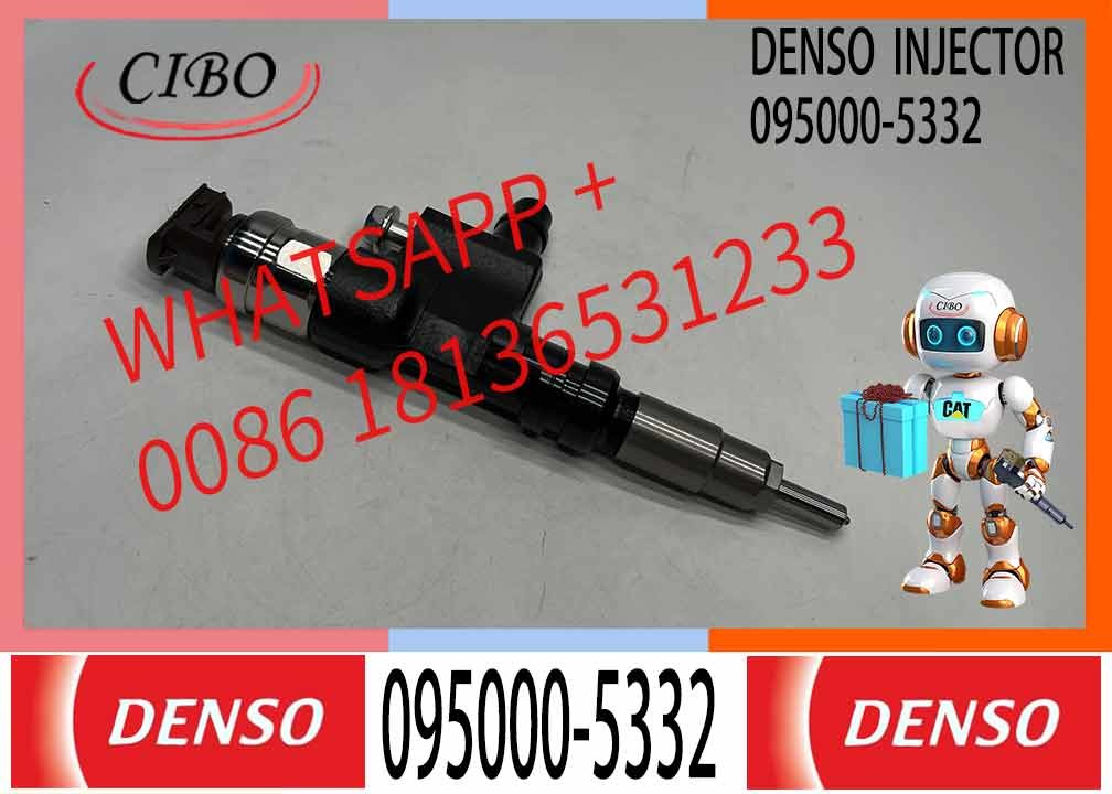 New Diesel Common Rail Fuel Injector 095000-5332 For HI-NO 23670-E0150 23910-1380
