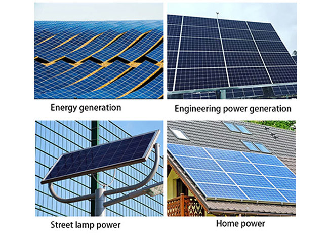 Households Solar Energy PV System 12V 24V Solar Cell 100W Multi Single Crystal