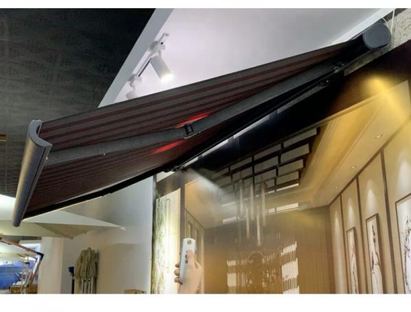 White Color Frame Full Cassette Awning/Electric Cassette Awning Wholesale