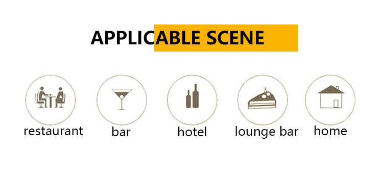 Mini LED Counter Height Nightclub Bar Table Modern Furniture