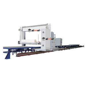 High Speed High Precision Pu Foam Cutting Machine Horizontal