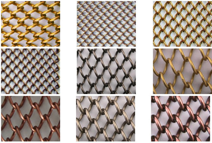 1.2mm Wire Aluminum Metal Mesh Drapery For Restaurant Decoration