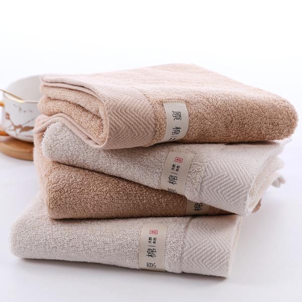Cotton Bath Towel Set with Embroidery Logo Soft and Absorbent Customized Size 34