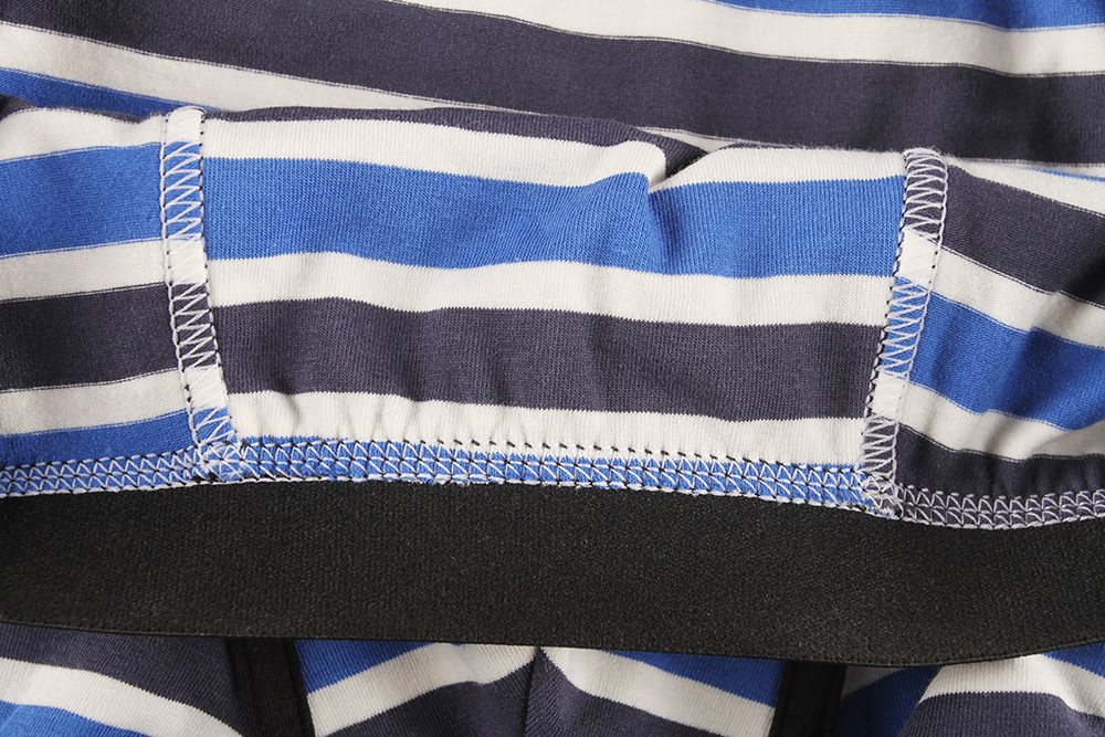 95% cotton Mens Striped Cotton Stretch Men Briefs Boxers Underwear