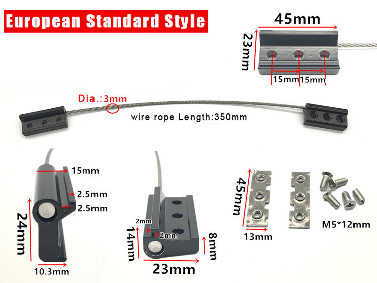 Quick Stop Fall Arrest Lanyards With Anchor Point With Steel Wire Rope