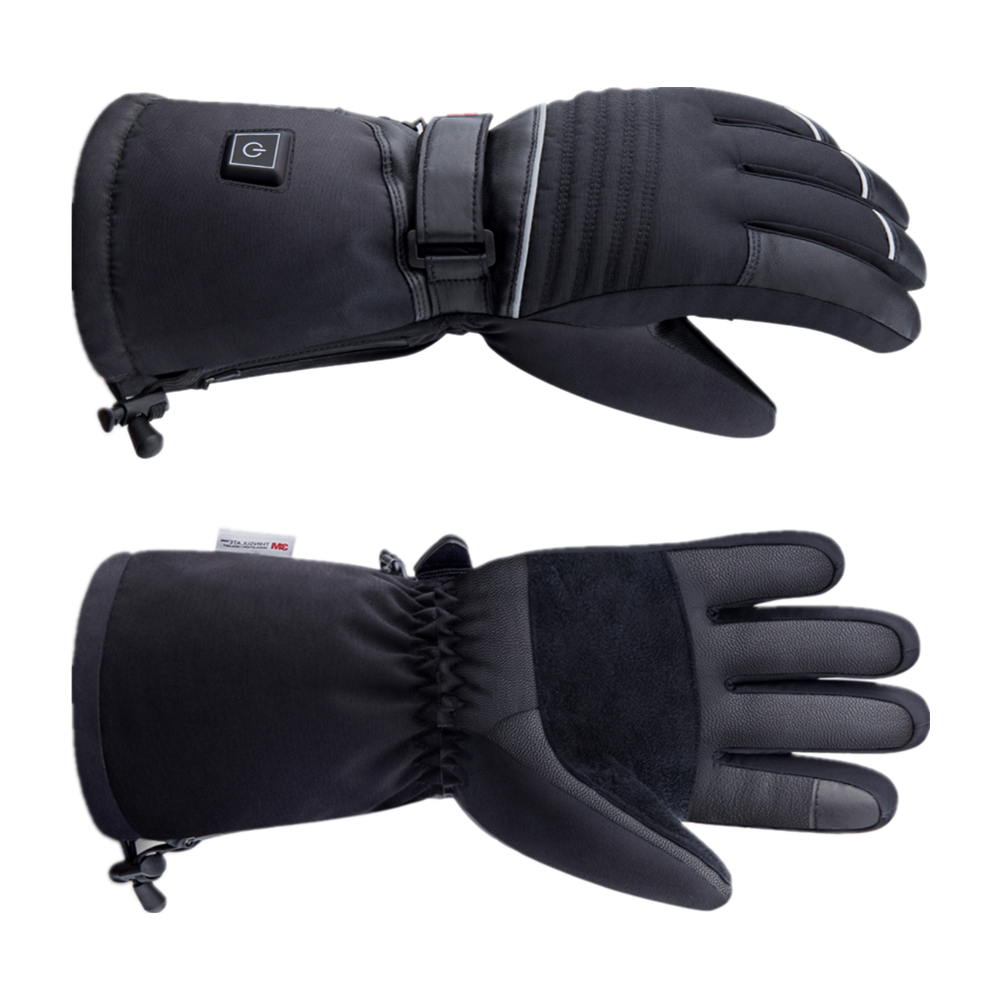 Electric Unisex Rechargeable Heated Gloves 2200mA Waterproof