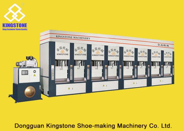 EVA Vacuum Hot Press Foam Molding Machine , Vertical Injection Machine