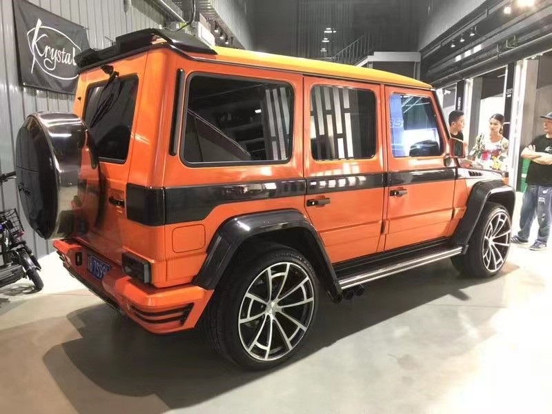Auto Parts for Mercedes W463 G500 G550 G63 Body Kit W463 G500 G550 G63 Upgrade MSY Style Front and Rear Bumpers Body Kit
