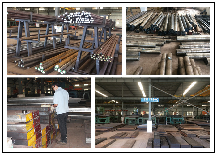 Polished Tool Steel Flat Bar , Hardened Tool Steel P20+Ni Width 155 - 2200mm