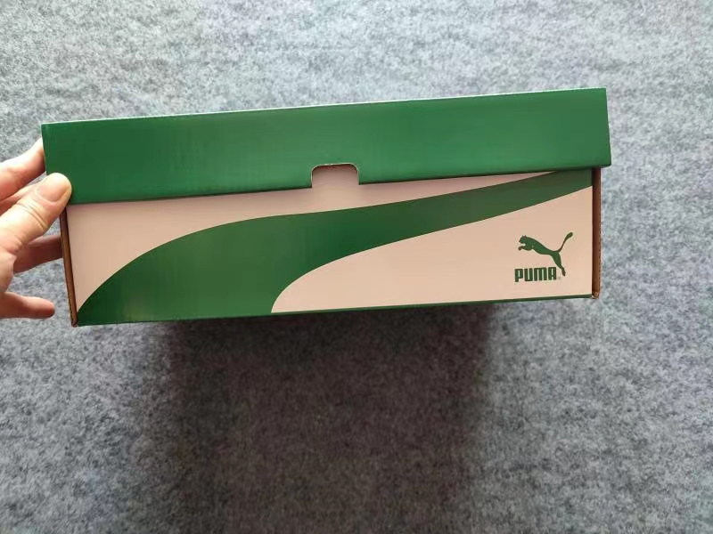 Matt Lamination Shoe Packaging Box Folding Recycled Materials