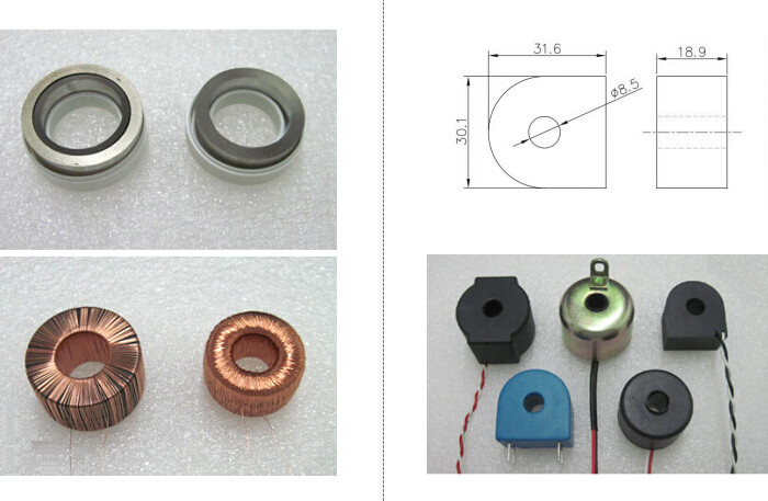 Silicon Steel Core High Accuracy Current Transformer , Energy Meter Current Transformer