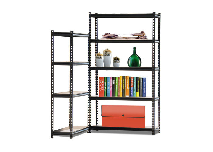 5 Tier Hieght 690mm Boltless Metal Shelving Gourd Hole Rivet Lock