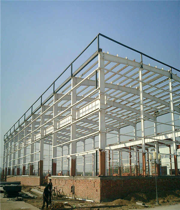 Customized Durable Steel Structure Shed Workshop / Hangar / Hall Buildings