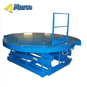  Special Weight Level Customized Hydraulic Scissor Lift Working Platform with Removable Segments and 2300mm Lift Stroke Manufactures