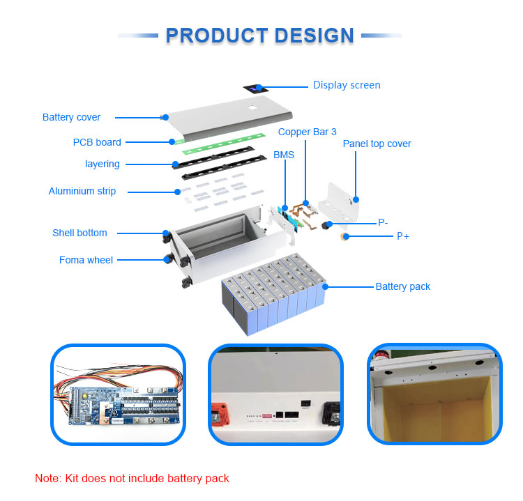 Hybrid Grid Connection Seplos Battery Kit