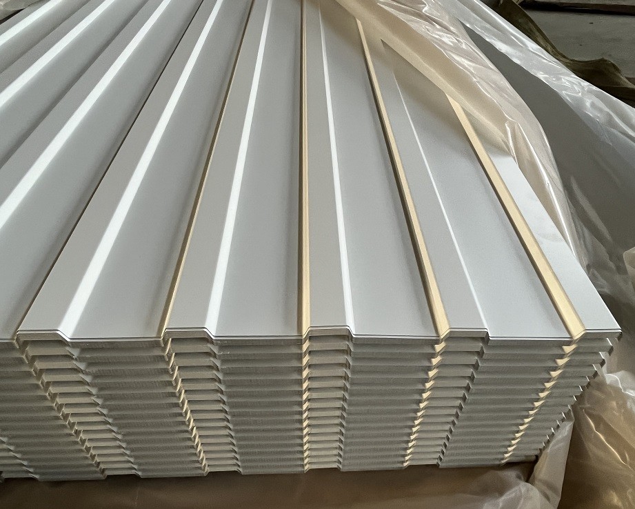 RAL Color ASTM-A653 Metal Roof Panels Trapezoidal Corrugated Sheet 0.45mm TCT DX51D DX52D DX53D
