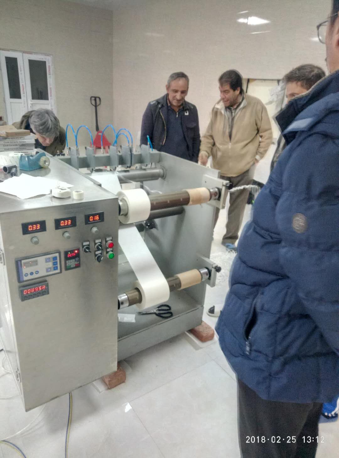 KR-FJ60-II Video Outgoing Inspection Medical Rewinding Machine