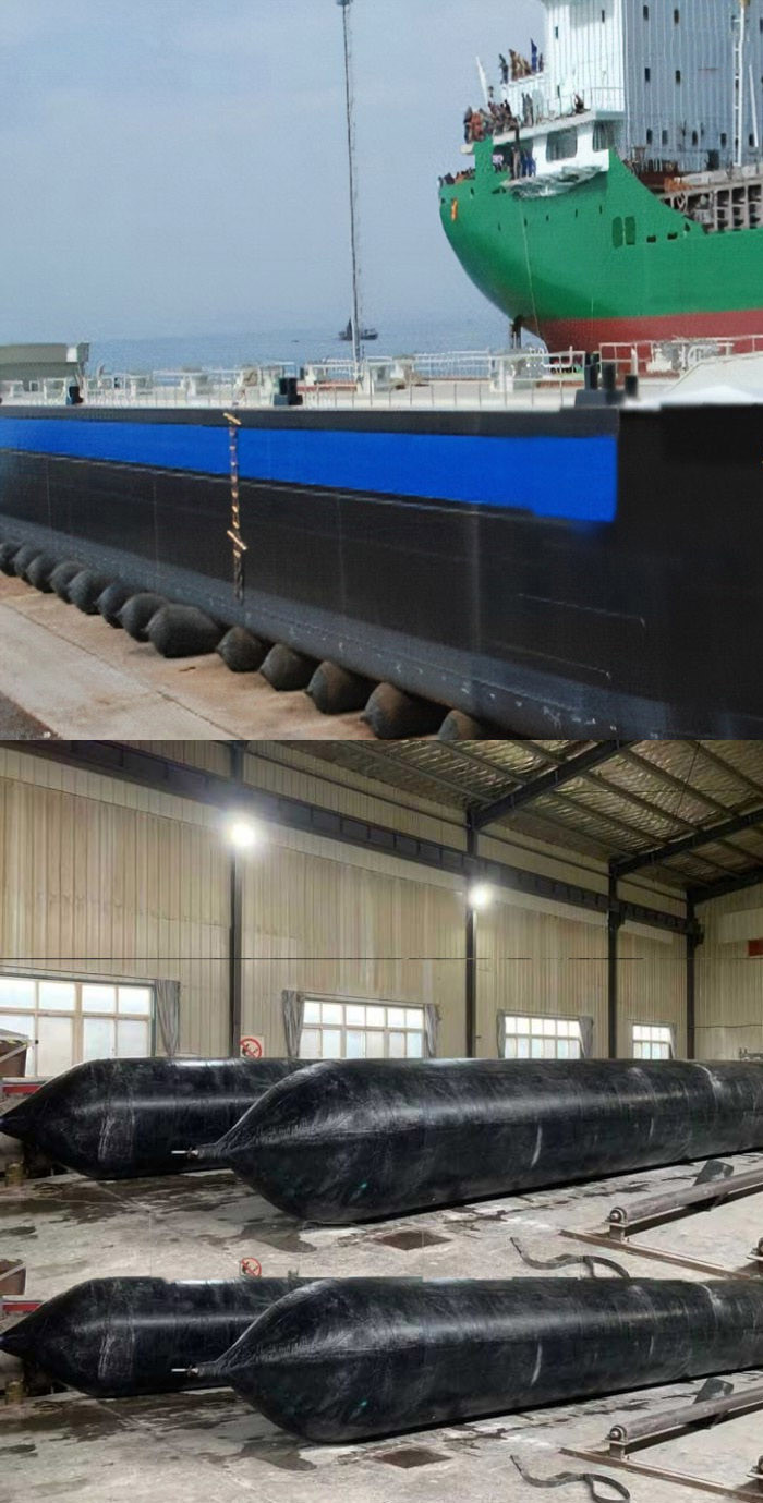 Airbag Launching Ship Floating Dock Ship Moving Marine Rubber Airbags Balloons